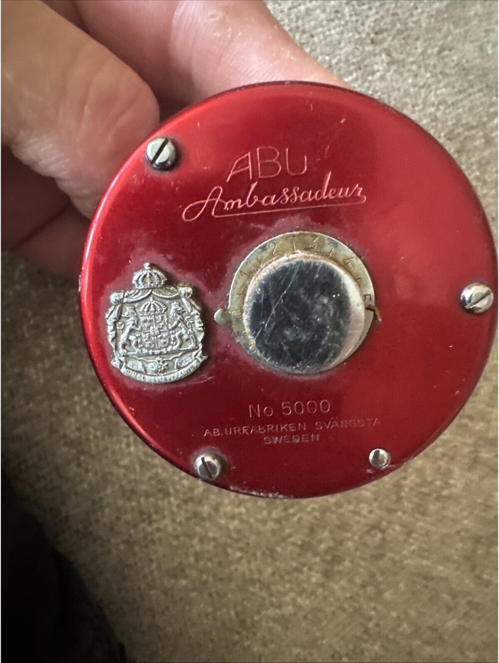 Vintage ABU Ambassadeur No. 5000 Bait Cast Fishing Reel